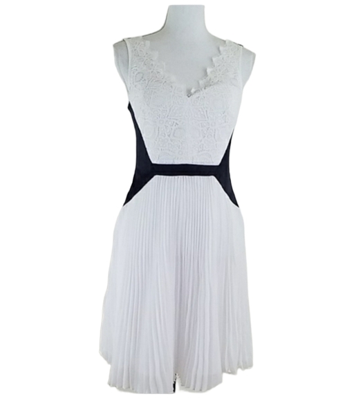 Max and Cleo~Sz 4~White "Tricia" Summer Dress NWT - Picture 1 of 11